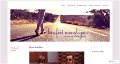 Desktop Screenshot of barefoot-monologues.com